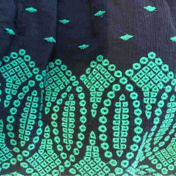 J. Crew Embroidered Gauze Eyelet Mini Skirt - Picture 4 of 11